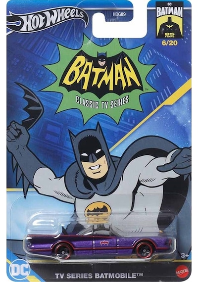 Hot Wheels Batman Temalı Arabalar Hrw21