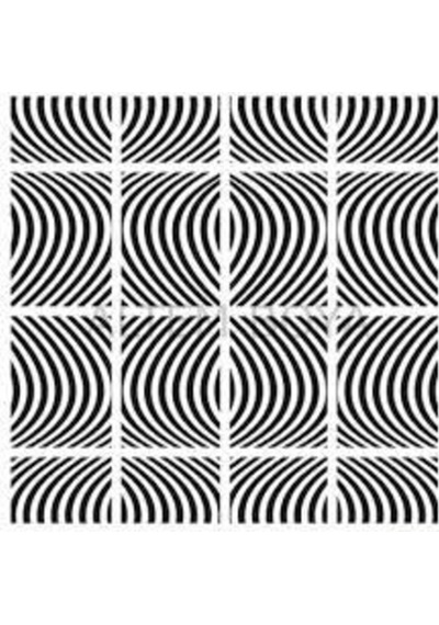 Hd144 Home Dekor Stencil 45x45