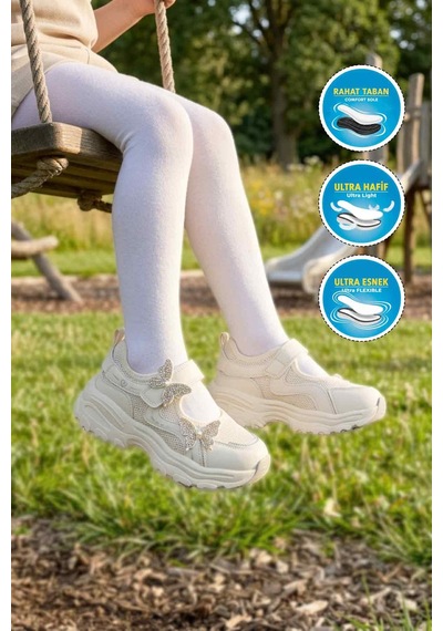 Marcokids Marco Kids 26y1615 P Beyaz Kız Çocuk Spor Ayakkabı