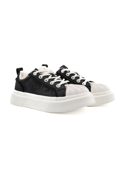 Ewoll 252-9011 Siyah Erkek Sneakers Siyah