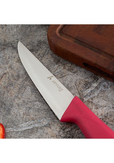 Aryıldız Primo Et Bıçağı Bordo 14,5 Cm