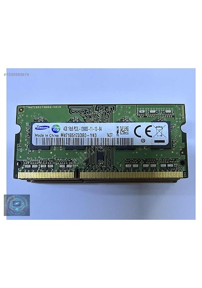 Samsung 4gb Ddr3l Pc3l 12800s Sorunsuz Ram