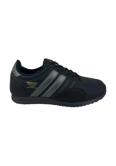 Lescon Nova Siyah Erkek Günlük Sneakers Spor Ayakkabı