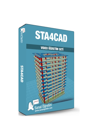 Sta4cad (2018 Tbdy Göre) Video Ders Eğitim Seti