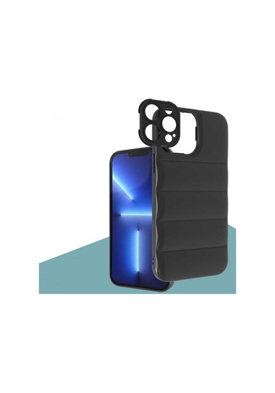 Apple Uyumlu iPhone 13 Pro Max Kılıf Zore Kasis Kapak Siyah