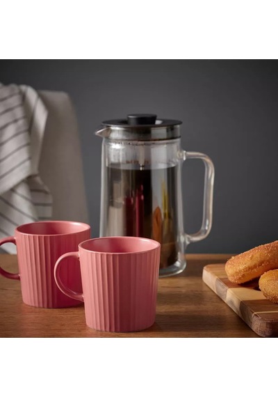 Ikea Ikea Kejserlıg Fincanlar, 300 Ml, 3 Parça Set 250455250 Pembe