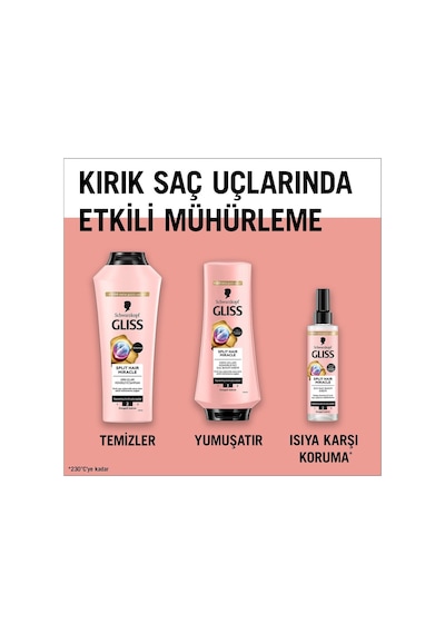 Split Hair Miracle Kırık Uçları Mühürleyici Saç Bakım Kremi 360 Ml