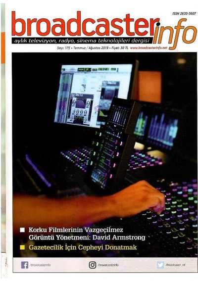 Broadcasterinfo:aylık Televizyon,radyo,sinema Teknolojileri Dergisi-gazetecilik İçin Cepheyi Donatmak Sayı:175-temmuz/ağustos 2019 Retro Koleksiyon Eski Baskı Broadcasterinfo:aylık Televizyon,radyo,sinema Teknolojileri Dergisi-gazetecilik İçin Cepheyi Donatmak Sayı:175-temmuz/ağustos 2019 Retro Koleksiyon Eski Baskı