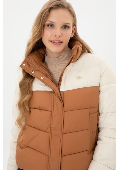 U.s. Polo Assn. Kadın Mont 50312081-vr233 Bisküvi