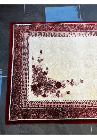Rodın Halı Salon, Oturma, Yatak Odası Halısı Desen Kodu 00v04-010 Krem-bordo