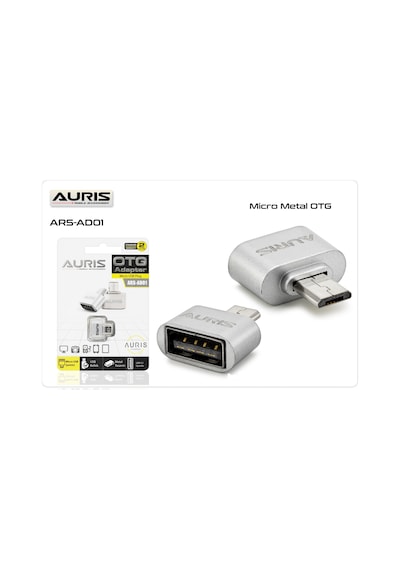 Auris Micro Metal Otg Usb Dönüştürücü Ars-Ad01