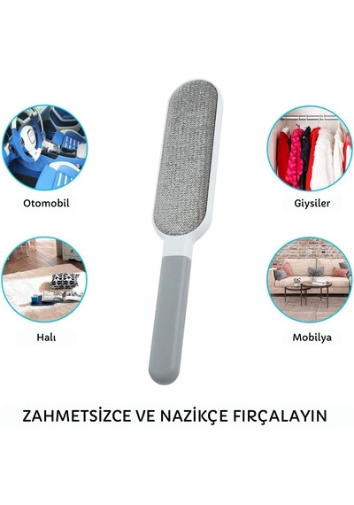Hpytech Tüy/kıl Temizleme Fırçası-kedi/köpek Kılı Temizleme Fırçası-çift Taraflı Tüy Toplayıcı