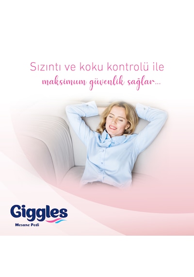 Giggles Kadın Mesane Pedi Medium Normal 10 Adet M