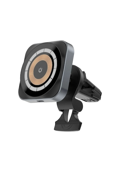 Bix Tch01 15w Magsafe Manyetik Kablosuz Araç İçi Şarj Cihazı 360 Dönebilen İphone Samsung Uyumlu