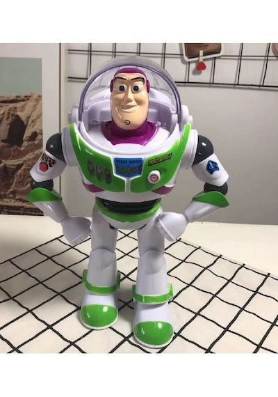 Oyuncak Hikayesi Toystory Buzz Lıght Year Işıklı Sesli Robot Elektronik Buzz Lightyear