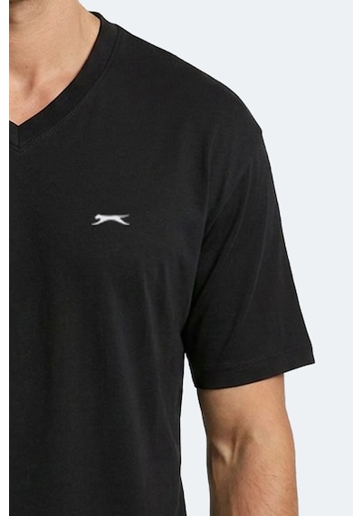 Slazenger Katre Erkek Oversıze Siyah Tişört