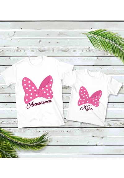 Bk Gift 2li Anne-kız Kombin Tişört Seti-3, Anneye Hediye, Anneler Günü Hediyeleri Kobitmeyencom30576 Bk Gift