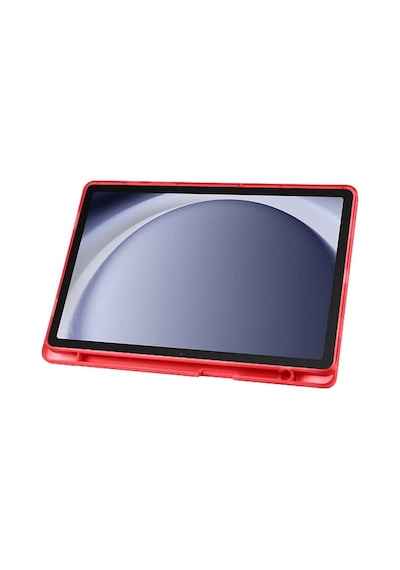 Samsung Uyumlu Galaxy Tab A9 8.7 X110 x115 Kalem Bölmeli Standlı Smart Cover Kılıf Kapaklı