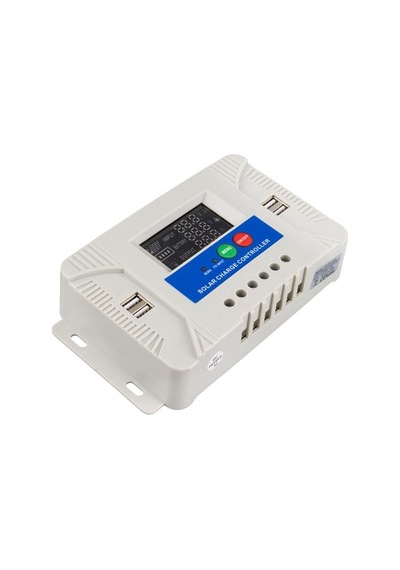 Pm-40a 12v-24v 40 Amper 4 Usb Çıkışlı Dijital Ekranlı Solar Şarj Regülatörü