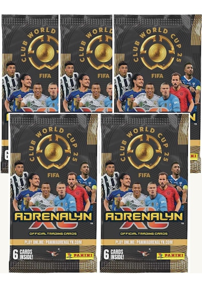 Fıfa Club World Cup 2025 Adrenalyn Xl Booster 5 Paket 30 Kart