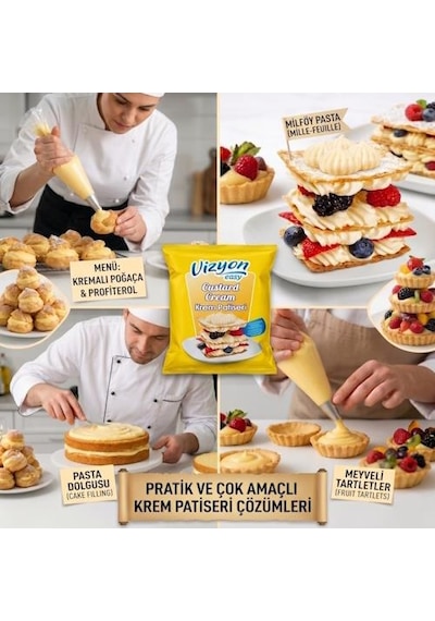 Vizyon Easy Krem Patiseri 1 Kg