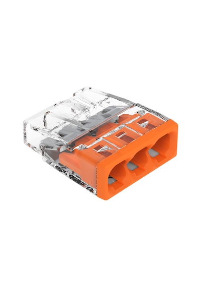 Wago 2273-203 3 İletken 2,5mm² Push Wıre Buat Klemensi 20li Paket - 2'li Paket
