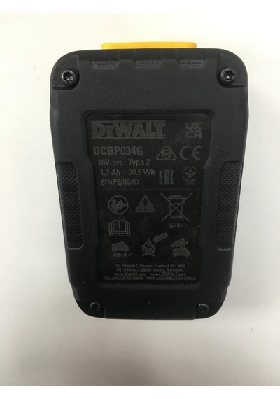 Dw18 Volt 1,7 Amper Akü