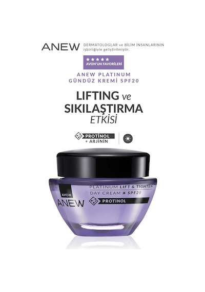 Anew Platinum Lift & Tighten Gündüz Kremi Spf20 50 Ml.