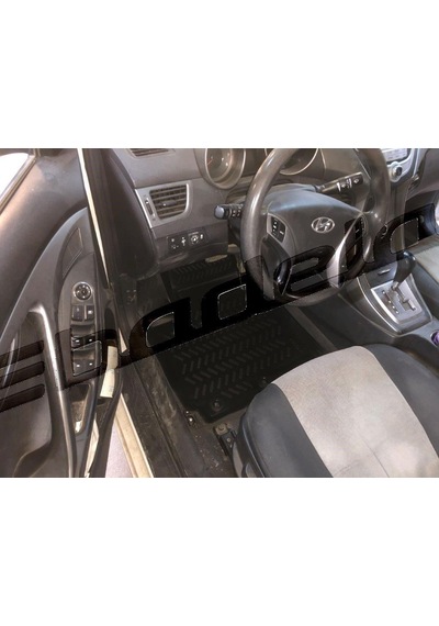 Hyundai Elantra Havuz Paspas Kaucuk Kokusuz Tam Uyumlu 3d Siyah