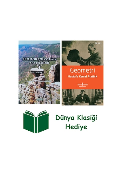 Jeomorfoloji'nin Ana Çizgileri 1 + Geometri + Dünya Klasiği Hediye
