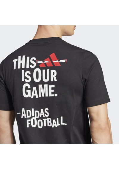 Adidas Jd8216 Fun Slogan G T Erkek T-shirt Siyah