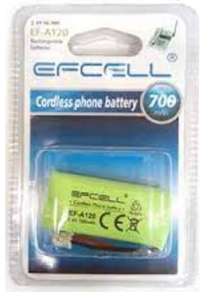 Efcell 2.4V 700 Mah.Ni-Mh.Şarjlı Telsiz Telefon Pili Ef-A120