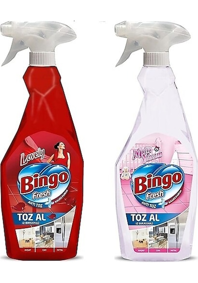 Bingo Fresh Toz Al Lovely + Mutlu Yuvam Sprey 2 x 750 ML