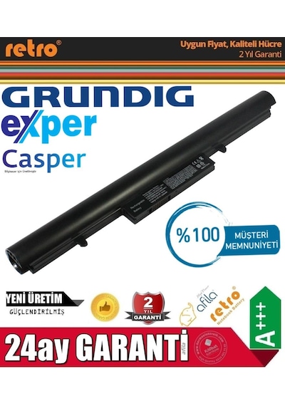 Tfc1502. Cqb-924 Notebook Bataryası - Pili Siyah 4Cell Akü