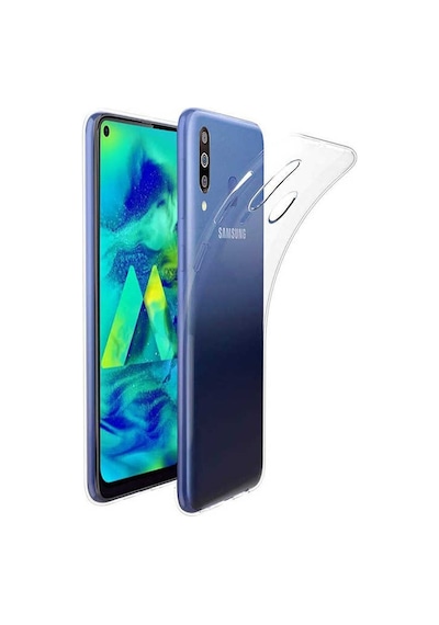 Kvy Samsung Galaxy Uyumlu M40 Kamera Korumalı Süper Silikon Kılıf