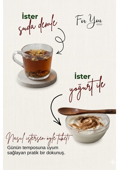 For You Tea Karışık Bitki Çayı - 300 Gr 2 Aylık Kullanım