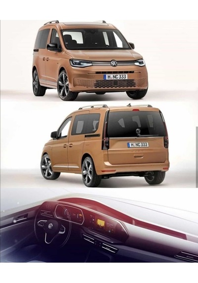 Yeni Caddy Koltuk Kılıfı TUTYA GRİ RENK