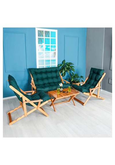 Reyo Bysay Ahşap Katlanabilir Taşinir Puf Minderli Kollu Şezlong Plaj Bahçe Teras Balkon Sandalyesi Koltuğu Takimi 4 Lü Set Haki Reyo Bysay Ahşap Katlanabilir Taşinir Puf Minderli Kollu Şezlong Plaj Bahçe Teras Balkon Sandalyesi Koltuğu Takimi 4 Lü Set Haki