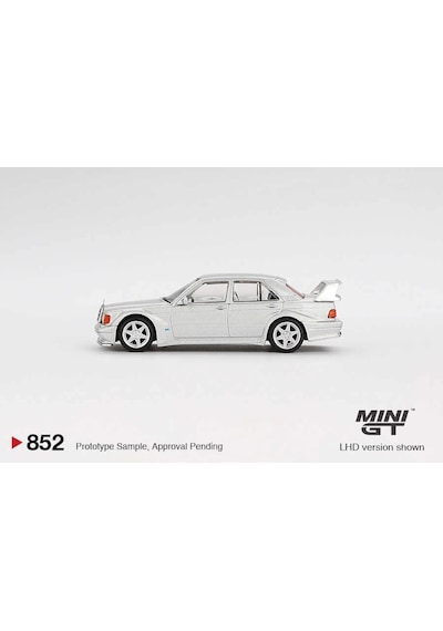 Mini Gt Mgt00852 1/64 Mercedes-benz 190e 2.5-16 Evolution Iı Astral Silver Çok Renkli
