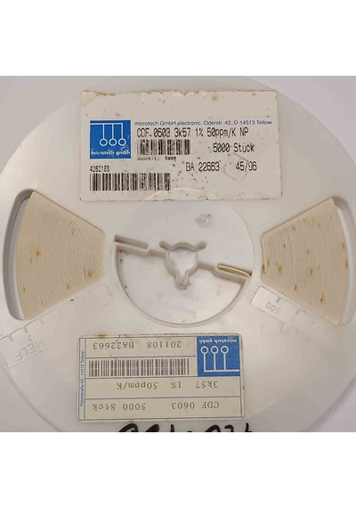 Dırenc Microtech 3k57 603 Smd Direnç 286 Adet