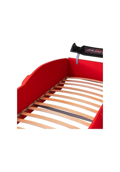 Vento Cooper Rüzgarlıklı Full Ledli Arabalı Yatak, Kırmızı