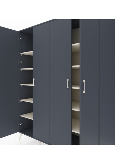 Kronos Gardrop 10 Raflı 4 Kapaklı 176x59x221 Antrasit-antrasit/aytaşı Antrasit/aytaşı Kronos Gardrop 10 Raflı 4 Kapaklı 176x59x221 Antrasit-antrasit/aytaşı Antrasit/aytaşı