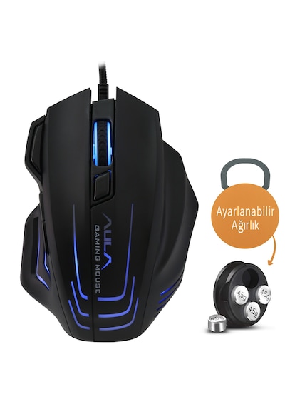 Aula S18 6400dpı Rgb 7 Programlanabilir Tuş 1000hz Gaming Mouse
