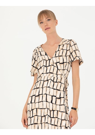 Pierre Cardin Kadın Siyah Elbise Dokuma 50272970-vr046 Siyah