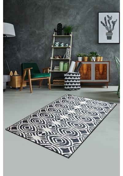Blome Siyah Djt 120X180 Cm Dekoratif Halı
