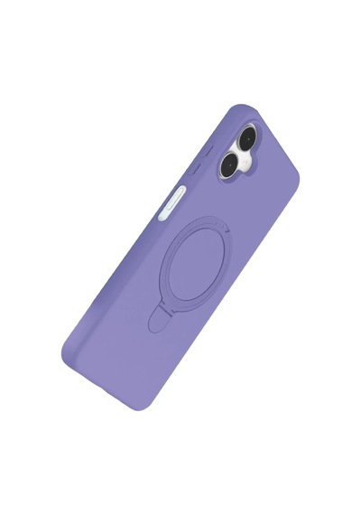 Samsung Galaxy A06 Uyumlu Regal Magsafe Standlı Kapak - Lila