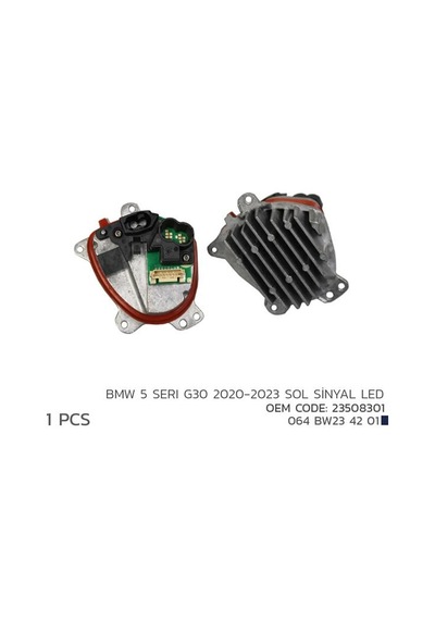 Nıken Bmw 5 G30 2020-2023 Sol Sinyal Led Modül 23508301 IS00-NIKEN 064BW234201