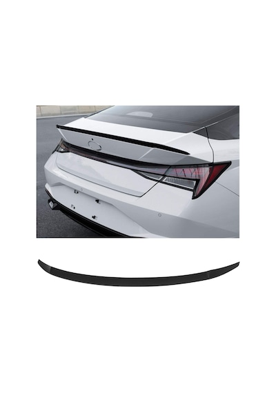 Hyundai Elantra Bagaj Üstü Spoiler Pianoblack Boyalı 2021+ N11.2092