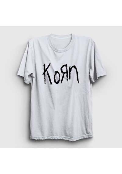 Noıssey Unisex Beyaz Logo Korn T-shirt 92217tt