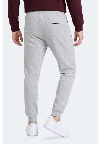 Slazenger Fernon Erkek Cepli Gri Eşofman Altı